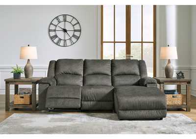 Benlocke 3-Piece Reclining Sectional with Chaise,Signature Design By Ashley