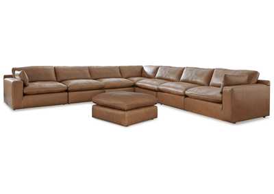 Image for Emilia 7-Piece Sectional with Ottoman