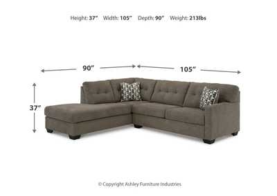 Mahoney 2-Piece Sectional with Ottoman,Signature Design By Ashley