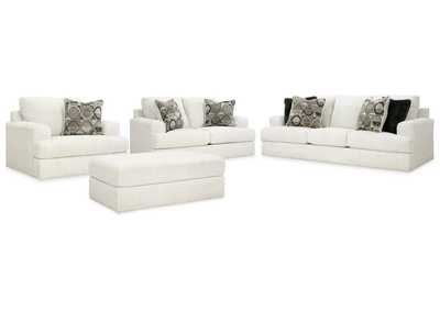 Karinne Sofa, Loveseat, Chair and Ottoman