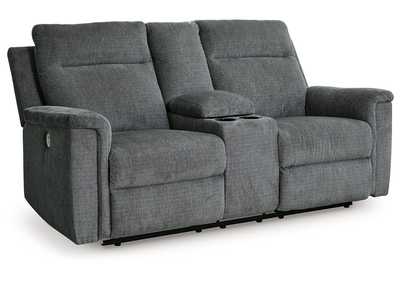 Image for Barnsana Power Reclining Loveseat with Console