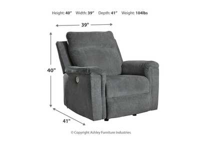 Barnsana Power Sofa, Loveseat and Recliner,Signature Design By Ashley