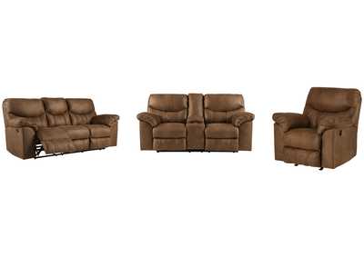 Image for Boxberg Reclining Sofa, Loveseat and Recliner