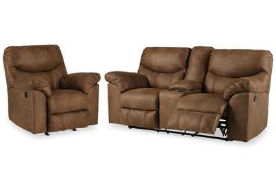 Image for Boxberg Reclining Loveseat and Recliner