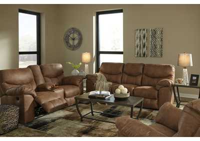 Boxberg Reclining Loveseat with Console,Signature Design By Ashley