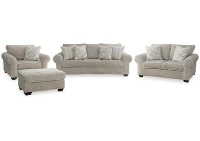 Discota Sofa, Loveseat, Chair and Ottoman