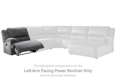 Clonmel Left-Arm Facing Power Recliner,Signature Design By Ashley