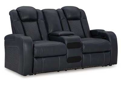 Image for Fyne-Dyme Power Reclining Loveseat with Console