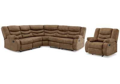 Image for Partymate 2-Piece Sectional with Recliner