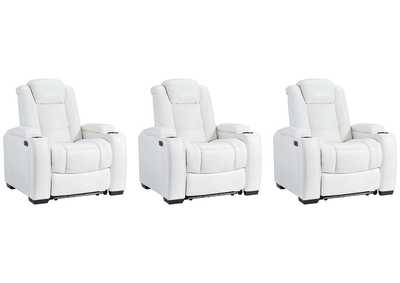 Party Time 3-Piece Home Theater Seating
