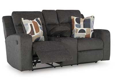 Image for Kanlow Reclining Loveseat with Console