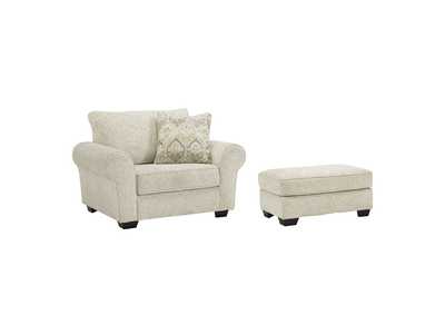 Haisley Oversized Chair and Ottoman,Benchcraft