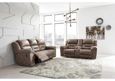 Stoneland Reclining Sofa and Loveseat,Signature Design By Ashley