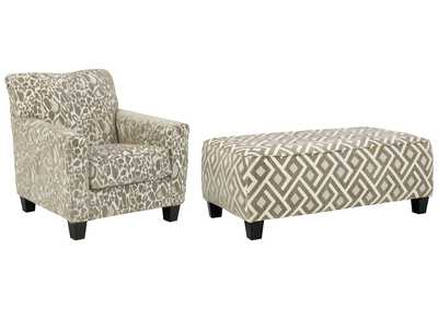 Image for Dovemont Chair and Ottoman
