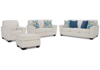 Cashton Sofa, Loveseat, Chair and Ottoman,Signature Design By Ashley