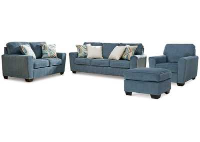 Cashton Sofa, Loveseat, Chair and Ottoman,Signature Design By Ashley