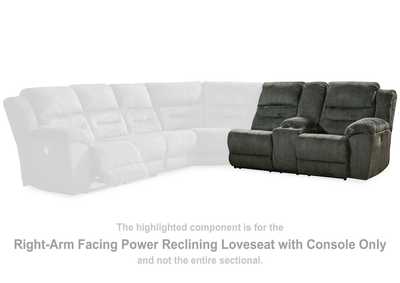 Nettington Right-Arm Facing Power Reclining Loveseat with Console