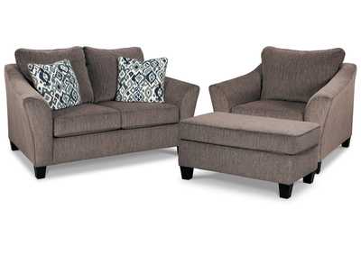 Image for Nemoli Loveseat, Chair, and Ottoman