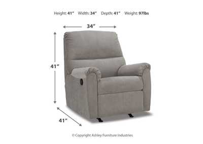 Miravel Recliner,Signature Design By Ashley