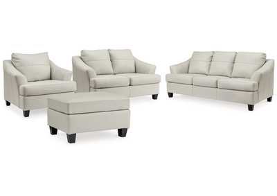 Genoa Sofa, Loveseat, Chair and Ottoman