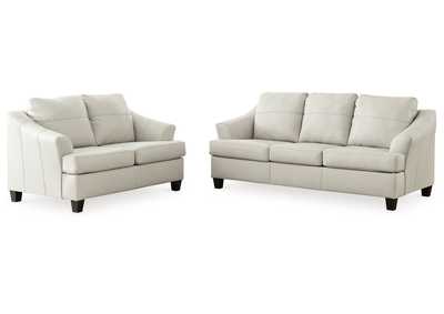 Image for Genoa Leather Sofa and Loveseat