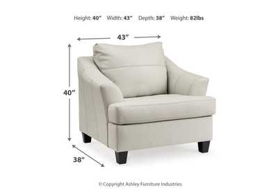 Genoa Chair and Ottoman,Signature Design By Ashley