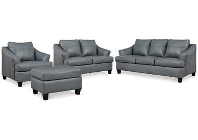 Genoa Sofa, Loveseat, Oversized Chair and Ottoman