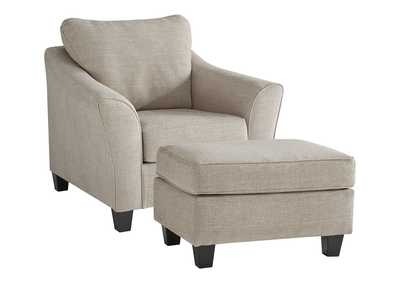 Image for Abney Chair and Ottoman