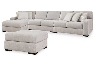 Larce 3-Piece Sectional with Ottoman