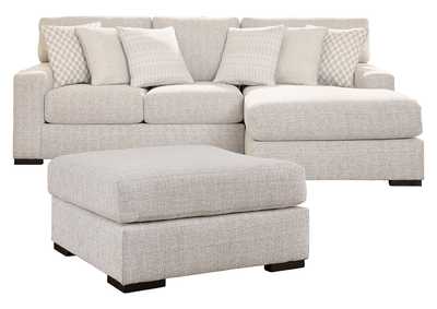 Larce 2-Piece Sectional with Ottoman