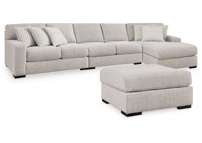 Larce 3-Piece Sectional with Ottoman