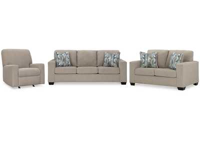 Deltona Sofa, Loveseat and Recliner