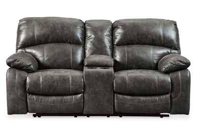 Dunwell Power Reclining Loveseat with Console,Signature Design By Ashley