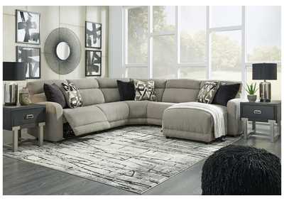 Colleyville 5-Piece Power Reclining Sectional with Chaise,Signature Design By Ashley