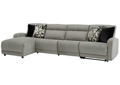 Colleyville 4-Piece Power Reclining Sectional with Chaise,Signature Design By Ashley