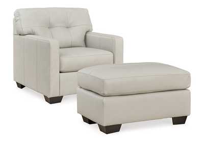 Belziani Chair and Ottoman