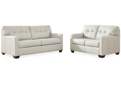 Belziani Sofa and Loveseat