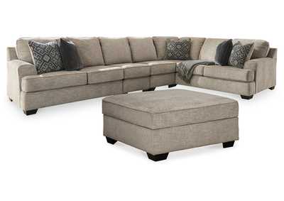 Bovarian 4-Piece Sectional with Ottoman,Signature Design By Ashley