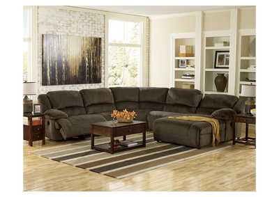 Image for Toletta Chocolate Right Facing Chaise End Reclining Sectional