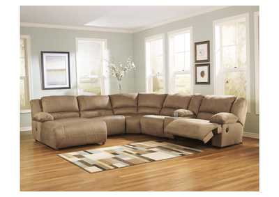 Image for Hogan Mocha Left Facing Chaise Sectional