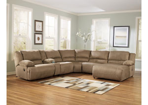 Image for Hogan Mocha Right Facing Chaise Sectional
