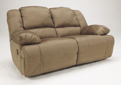 Image for Hogan Mocha Reclining Loveseat