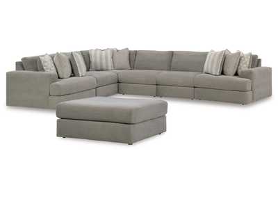 Avaliyah 6-Piece Sectional with Ottoman