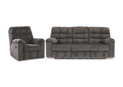 Image for Acieona Reclining Sofa with Recliner
