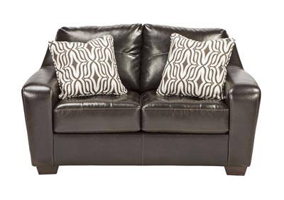 Image for Coppell DuraBlend Chocolate Loveseat