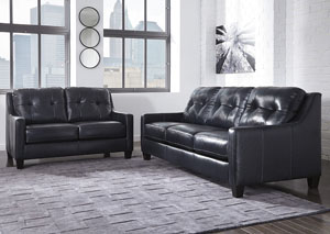 Image for O'Kean Navy Sofa and Loveseat