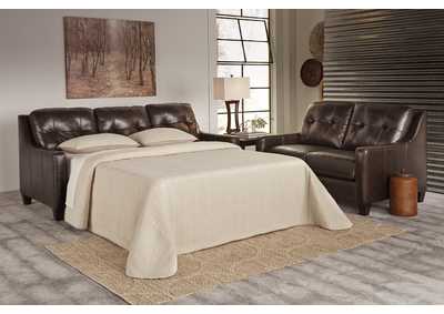 Image for O'Kean Mahogany Queen Sofa Sleeper