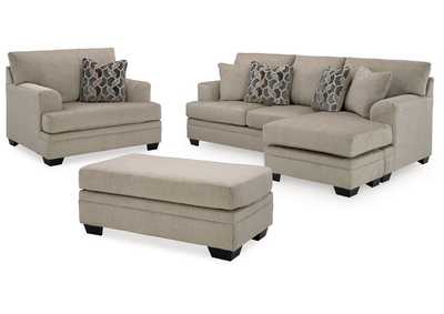 Image for Stonemeade Sofa Chaise, Oversized Chair, and Ottoman