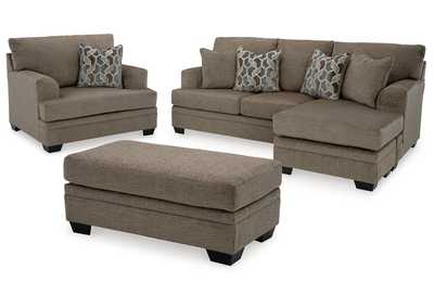 Image for Stonemeade Sofa Chaise, Oversized Chair and Ottoman