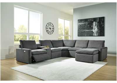 Hartsdale 6-Piece Right Arm Facing Reclining Sectional with Console and Chaise,Signature Design By Ashley